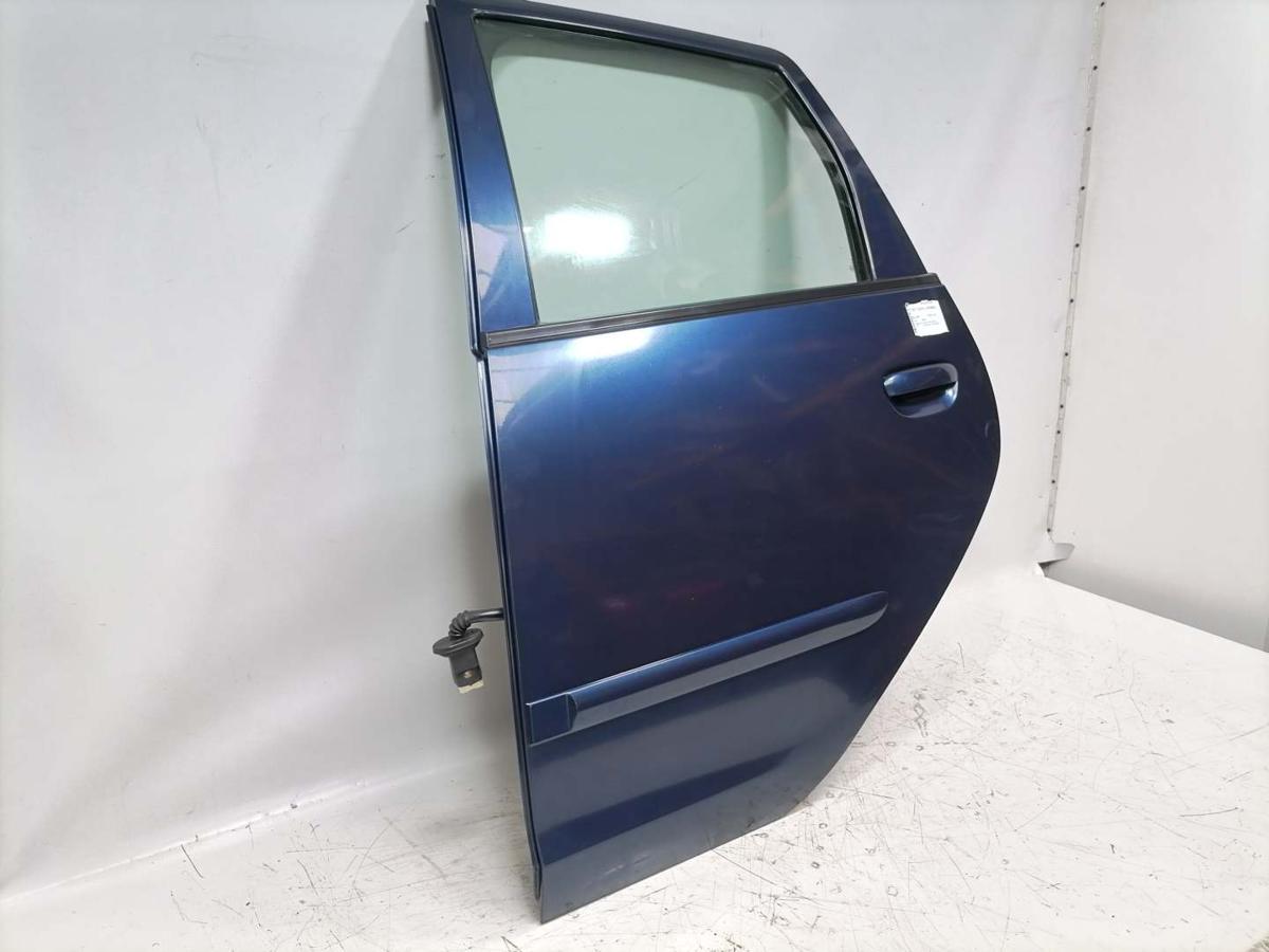 Mitsubishi Colt Z30 original T&uuml;r hinten links T43 Blau Rohbau Bj.2005